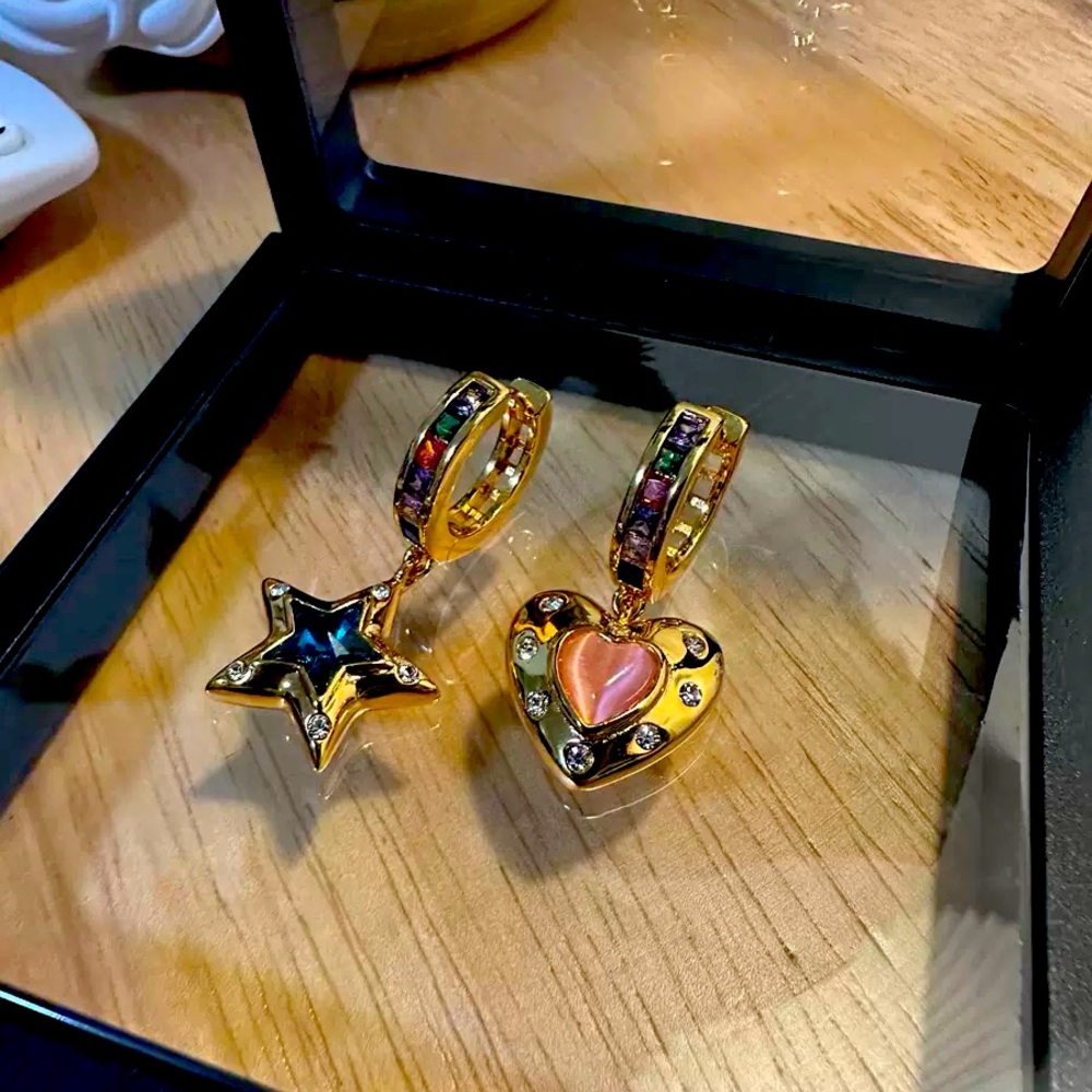 Star & heart Earrings
